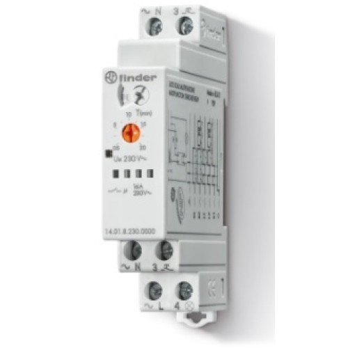 14.01 230V AC ΗΛΕΚΤΡΟΝΙΚΟΣ ΧΡΟΝΟΔΙΑΚΟΠΤΗΣ ΚΛΙΜΑΚΟΣΤΑΣΙΟΥ 16Α 14.01.8.230.0000