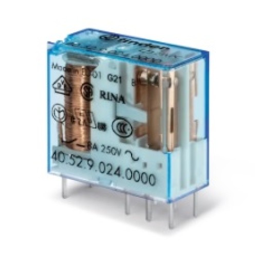 40.52 MINI ΡΕΛΕ ΒΑΣΗΣ & PCB ( 2 ΜΕΤΑΓΩΓΙΚΕΣ ΕΠΑΦΕΣ ) 8Α