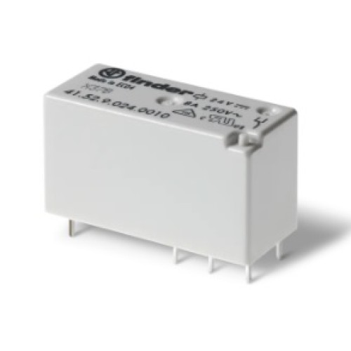 41.52 MINI ΡΕΛΕ ΒΑΣΗΣ & PCB ( 2 ΜΕΤΑΓΩΓΙΚΕΣ ΕΠΑΦΕΣ ) 8Α