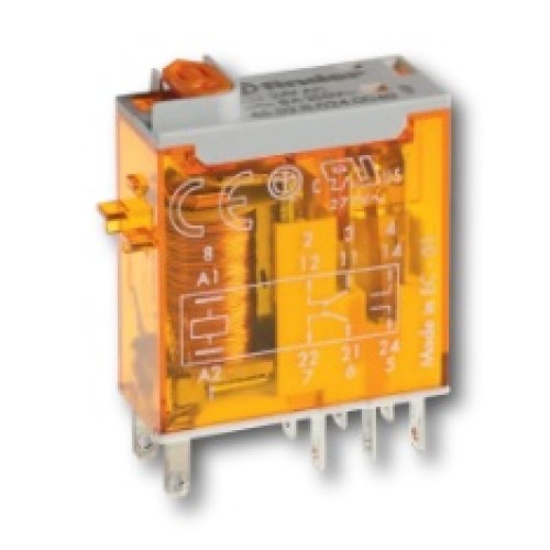 46.52 MINI ΡΕΛΕ ΒΙΟΜΗΧΑΝΙΚΟ ΒΑΣΗΣ ( 2 ΜΕΤΑΓΩΓΙΚΕΣ ΕΠΑΦΕΣ ) 8Α