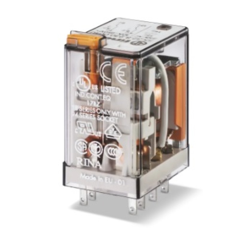 55.32 24V DC ΒΙΟΜΗΧΑΝΙΚΟ ΡΕΛΕ ΒΑΣΗΣ 10Α 55.32.9.024.0040
