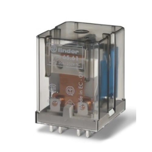 65.61 ΒΙΟΜΗΧΑΝΙΚΟ ΡΕΛΕ ( 1 NO + 1 NC PCB ) 20Α