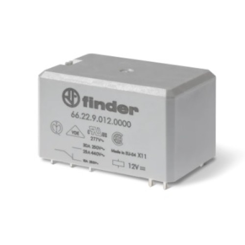 66.22 ΒΙΟΜΗΧΑΝΙΚΑ ΡΕΛΕ ( 2 ΜΕΤΑΓΩΓΙΚΕΣ ΕΠΑΦΕΣ PCB ) 30Α