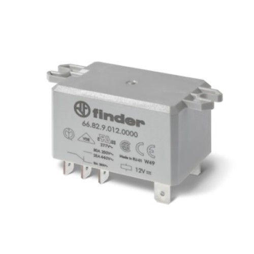 66.82 ΒΙΟΜΗΧΑΝΙΚΑ ΡΕΛΕ ( 2 ΜΕΤΑΓΩΓΙΚΕΣ ΕΠΑΦΕΣ FASTON ) 30Α