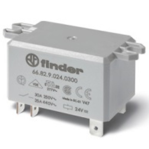 66.82-0300 ΒΙΟΜΗΧΑΝΙΚΑ ΡΕΛΕ ( 2 ΕΠΑΦΕΣ FASTON ) 30Α