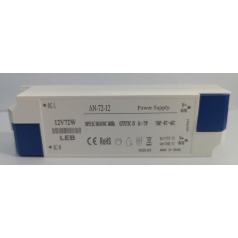 ΤΡΟΦΟΔΟΤΙΚΟ ΠΛΑΣΤΙΚΟ 72W AN-72-12