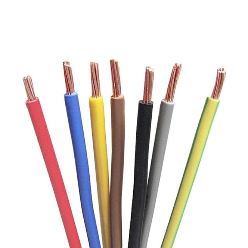 NYA H07V-U 1X1,5  ΜΑΥΡΟ