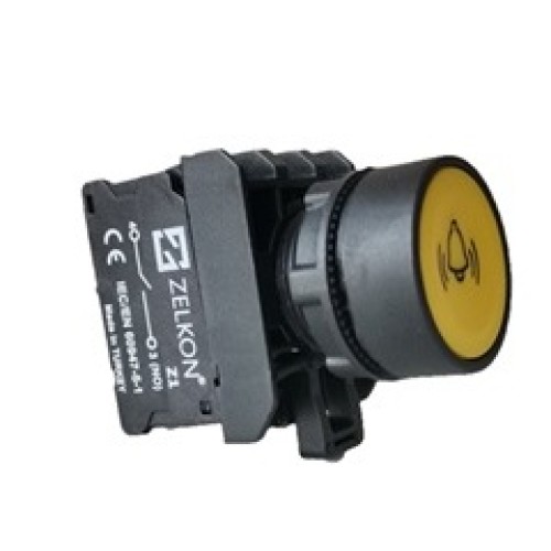 ΠΛΑΣΤΙΚΑ ΜΠΟΥΤΟΝ 22mm ΜΕ ΕΝΔΕΙΞΗ ΚΑΙ ΜΕΤΑΛΛΙΚΟ ΔΑΚΤΥΛΙΔΙ